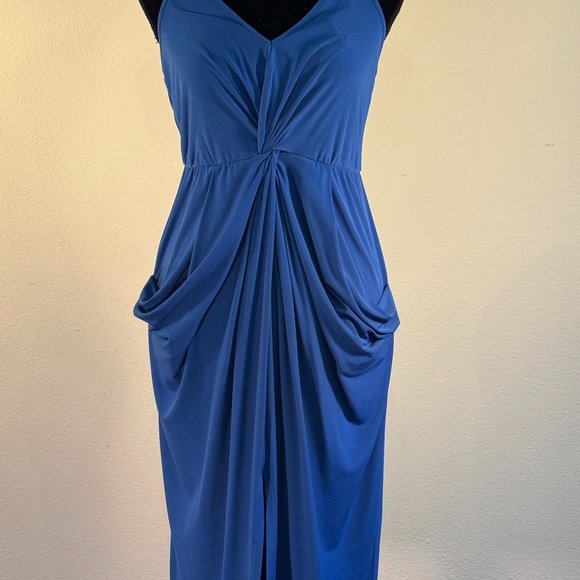 BCBG Midi with Pockets Royal Blue Size Small - Picture 1 of 3